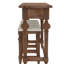 Console Ludin Brown avec 3 tabourets