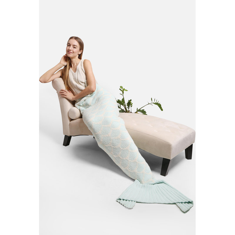 Couverture de luxe Mermaid , Menthe