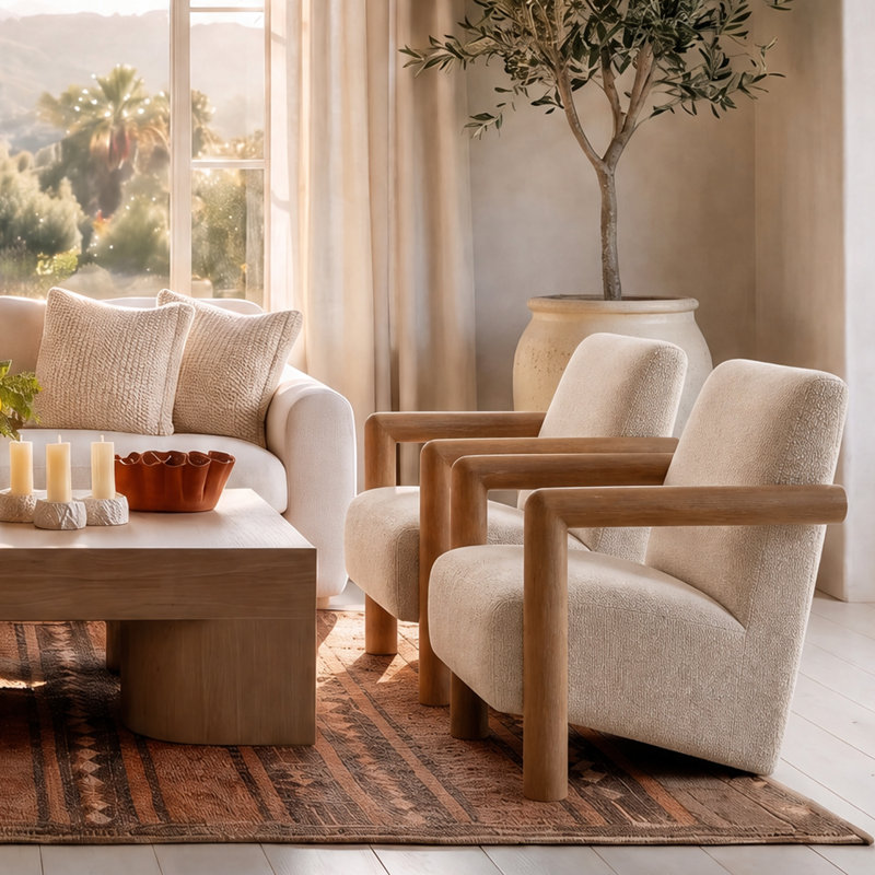 Gabriette Occasional Chair Cream