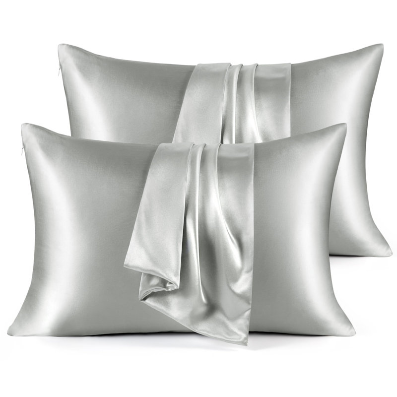 Bedsure Pillowcase Set Of 4, Gray, Queen Pillow Case