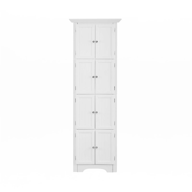 Grande armoire de rangement, Blanc