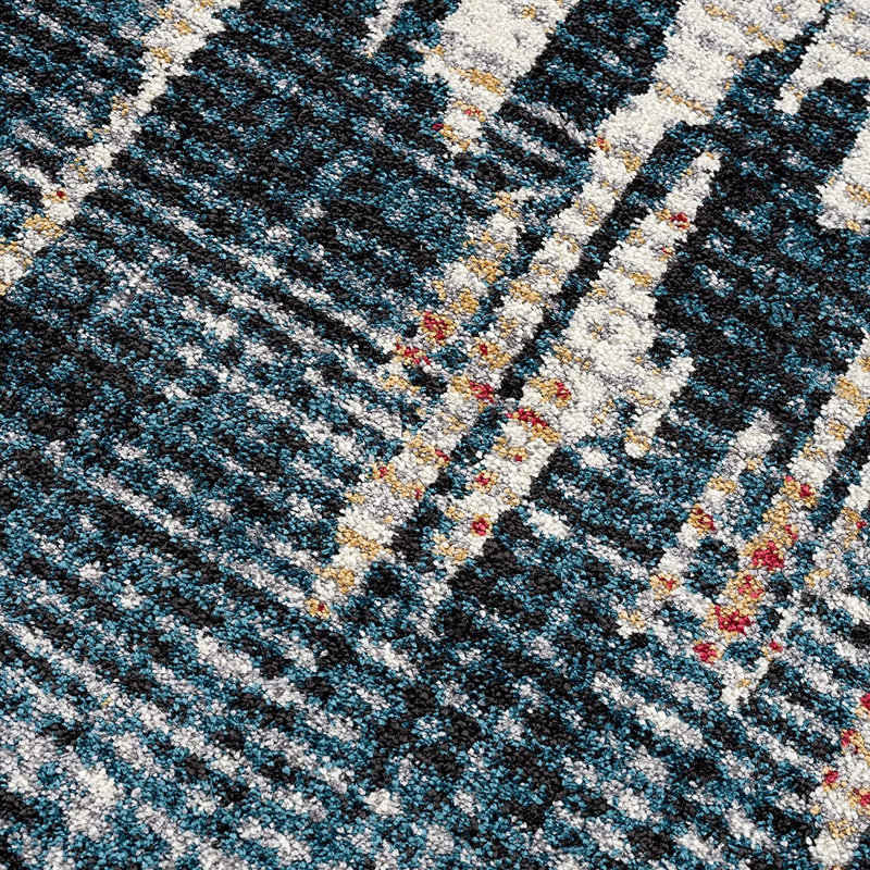 Abstract Indoor Rug, Rectangle 8' x 11'