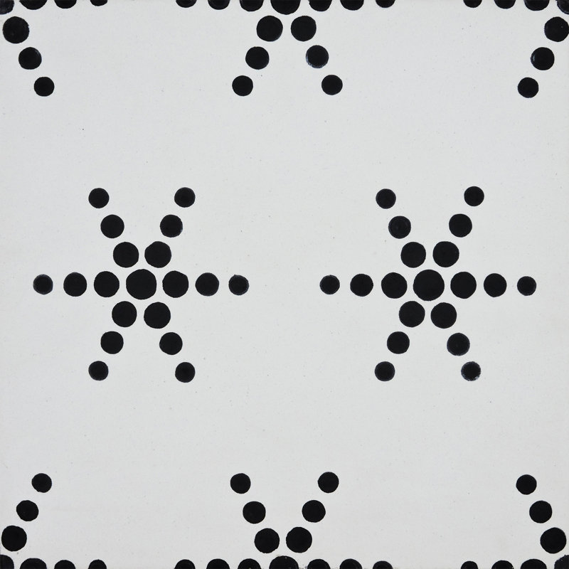 Carreau de mur et plancher à motif ciment 8 po x 8 po Paris