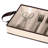Flatware Storage Case - Durable 5 Compartment Silverware Storage Container Box With Removable Lid And Easy To Carry Handles-1116294954