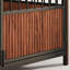 Cage pour chien en bois de noyer-992300471