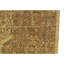 Wool Oriental Area Rug in Beige/Rust