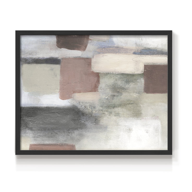 Bright Pastel -Framed Print - Restickable