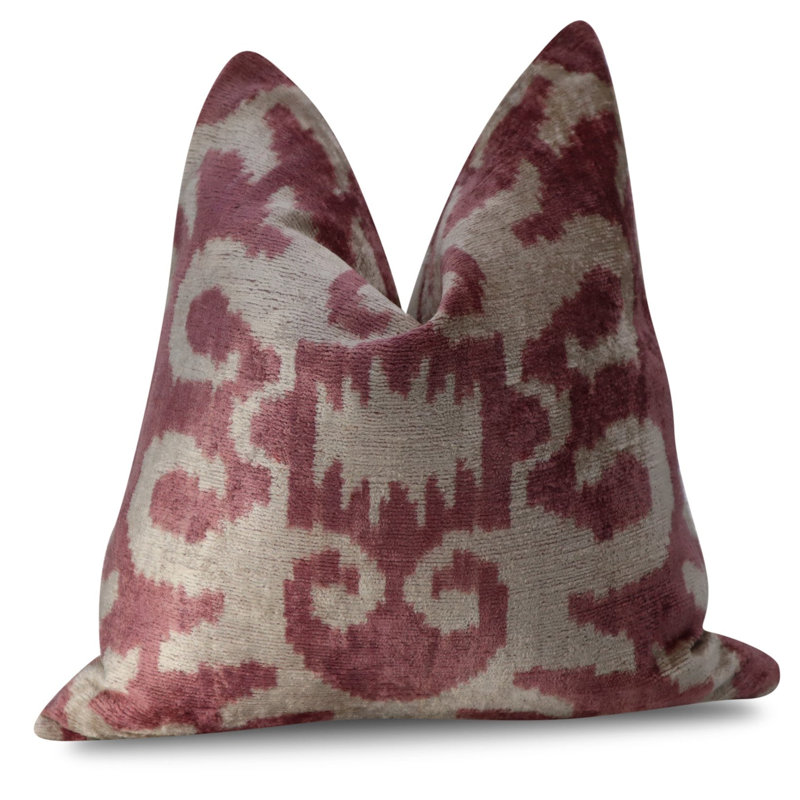 Coussin décoratif, Brun, 16 po x 16 po, Carré