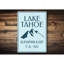 Plaque en aluminium Lake Tahoe-58294081