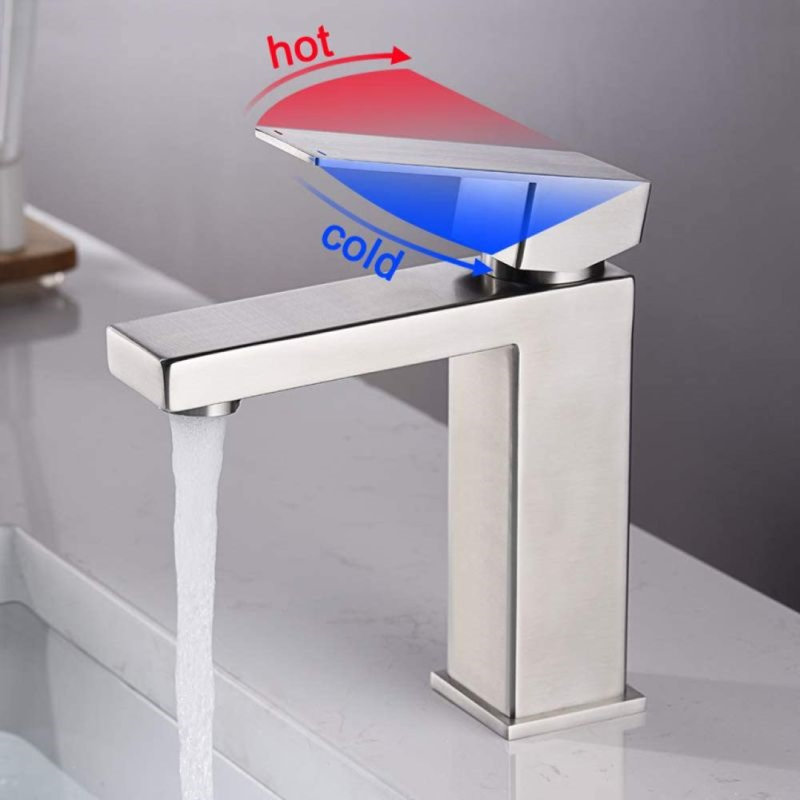 Robinet de lavabo de salle de bain Juno Jack