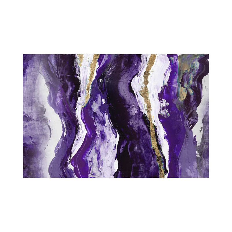 Effectus II, 8" H x 12" W, Purple
