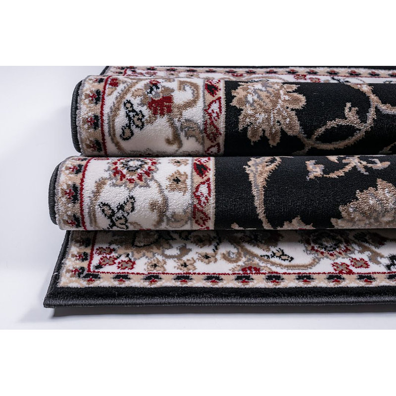 Tapis turc Gottfrid-Bleu marine, Rectangle 8 pi x 10 pi 2 po
