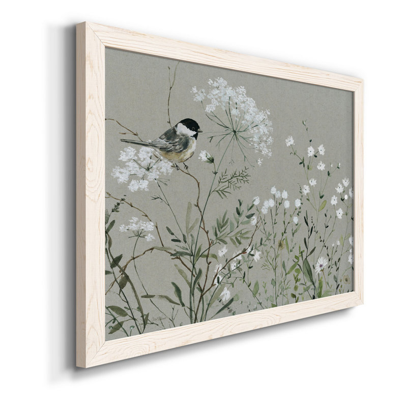 " Bouquet Of Grace Meadow I " Painting Print, White, 17" H x 20" W x 1" D