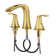 Doris 2-Handle Widespread Roman Tub Faucet