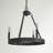 Emmalynn 3 - Light Steel Dimmable Chandelier