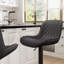 Tabouret de bar rembourré Lougene-277264450