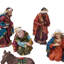 Ensemble de 11 figurines pour crèche de Noël
