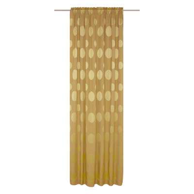 PeoPles Pencil Pleat Room Darkening Single Curtain
