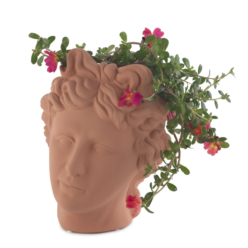 Guiditta Ceramic Vase, Brown
