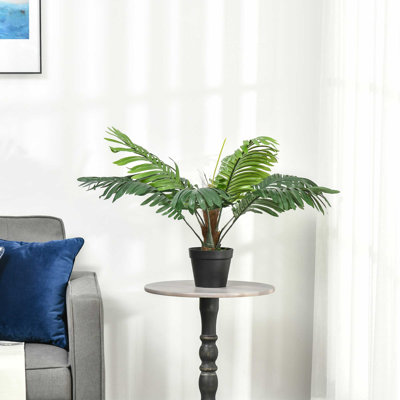 Charleston 60cm Faux Palm Plant in Pot