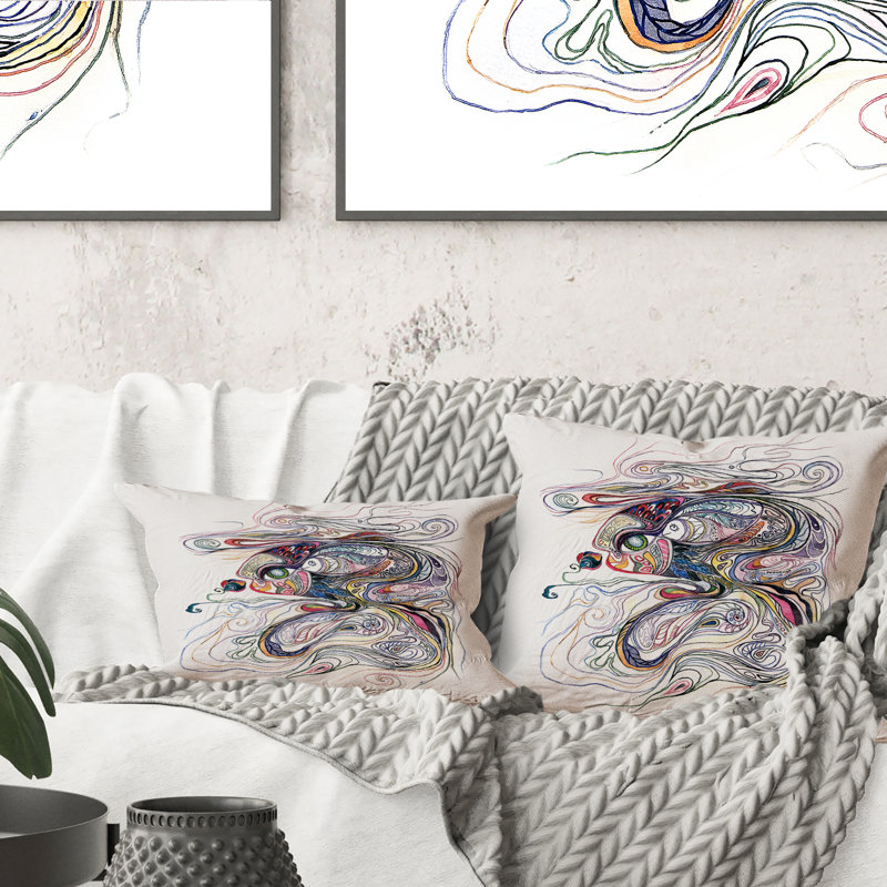 Coussin Magic Mother, 16 po x 16 po