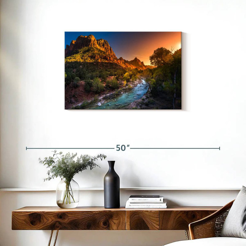 Rivière Alvord Zion National Park, H 20 po x l 30 po