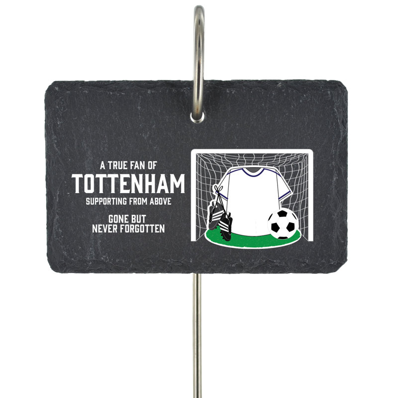 Bozuwa Tottenham Football Slate Grave Memorial Plaque