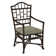 Chaise avec accoudoirs Chippendale