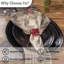  Ensemble de 4 serviettes Snow Globe Reindeer-1185846815