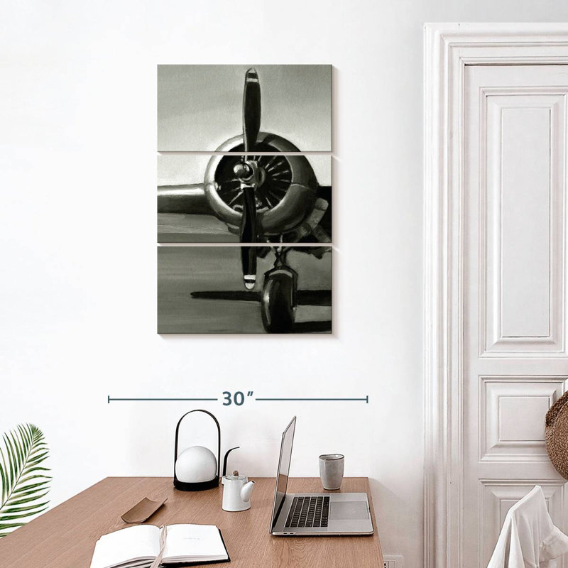 Mehar Vintage Flight I, 32" H x 20" W