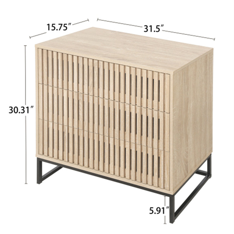 Armoire de rangement décorative
