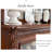 American Style Solid Wood Accent Cabinet