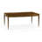 Toulouse Extendable Walnut Solid Wood Base Dining Table