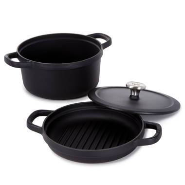 Berghoff Stone Non-stick 7pc Cookware Set, Ferno-green, Pfoa-free