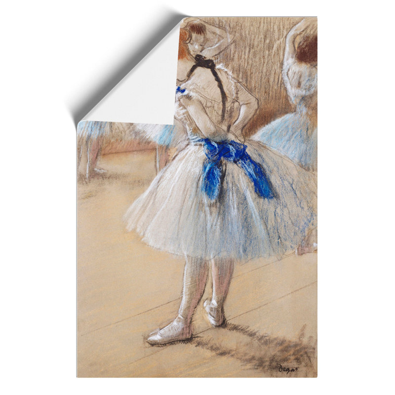 Ballet Ballerina Dancer by Edgar Degas - Frameless Print, 30cm H x 21cm W x 0.1cm D