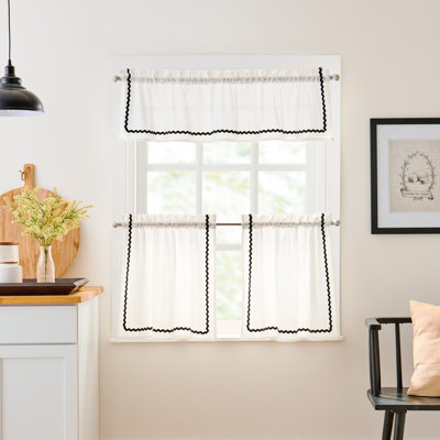 Curtainworks Rita White Tier Set
