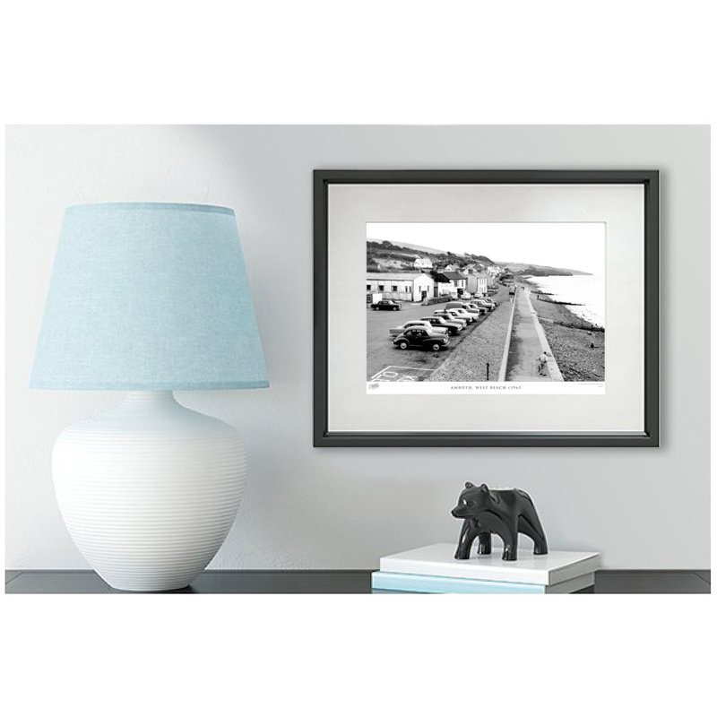 Amroth, West Beach C1965 by Francis Frith - Single Picture Frame Print, 60cm H x 80cm W x 2.3cm D