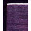 Tapis mauve en laine noué à la main de style moderne et contemporain 8 pi 10 po x 11 pi 8 po Caceres