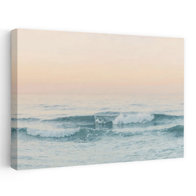 Greece Contemporary Beach Wall Art
