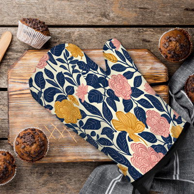 Serre en coton Floral Fantasia Oven Mitt
