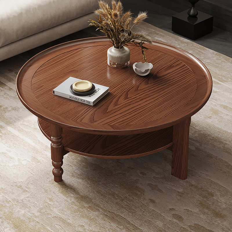 Woolcott, H 16,5 po x L 39,4 po x l 39,4 po, Brun