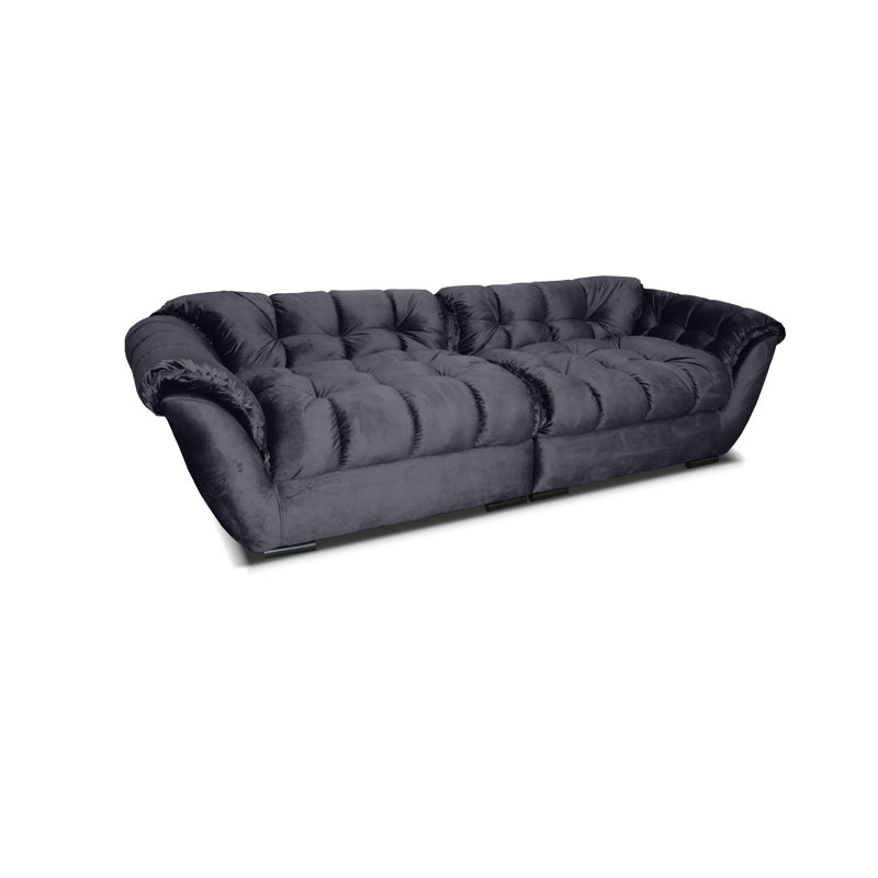 Giao 3-Seater Sofa, Black