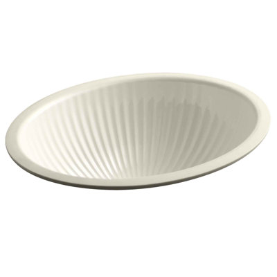 Linia Ceramic Oval Undermount Bathroom Sink