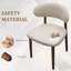 Chaise rembourrée en coton et lin avec pieds en bois massif-1700453525-1700453521-1700453534
