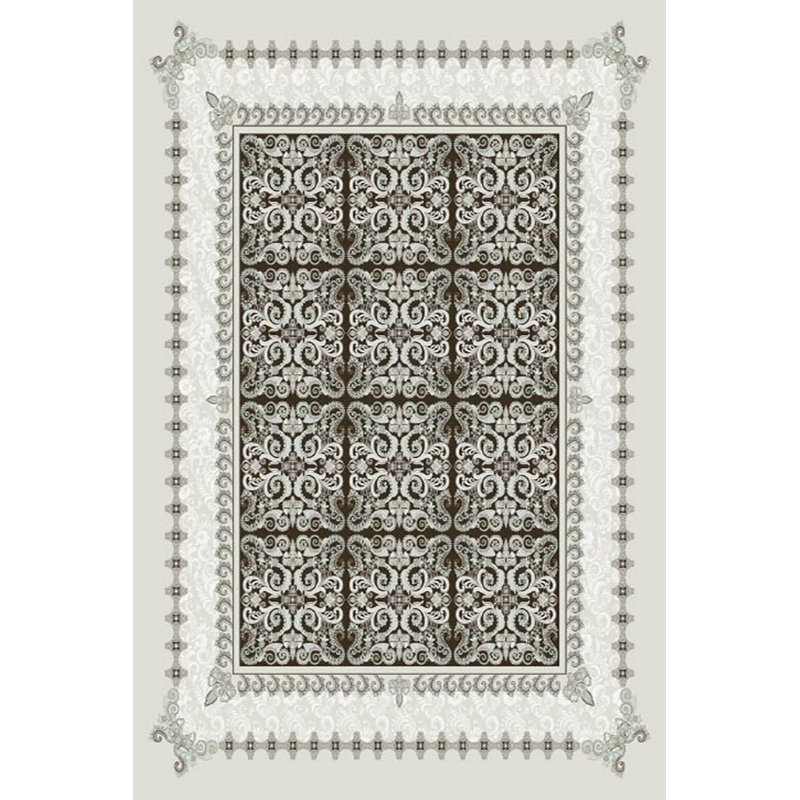 Luxurious Non-Slip Woven Carpet, 100% Velvet Fabric, 31.5 x 47.2 inches | Antibacterial, 13.5 mm Total Height, Machine Washable | Ideal for Living Room, Bedroom & Home Decor, Soft & Durable Design