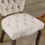 Chaise de salle à manger rembourrée French Vintage-1637490979