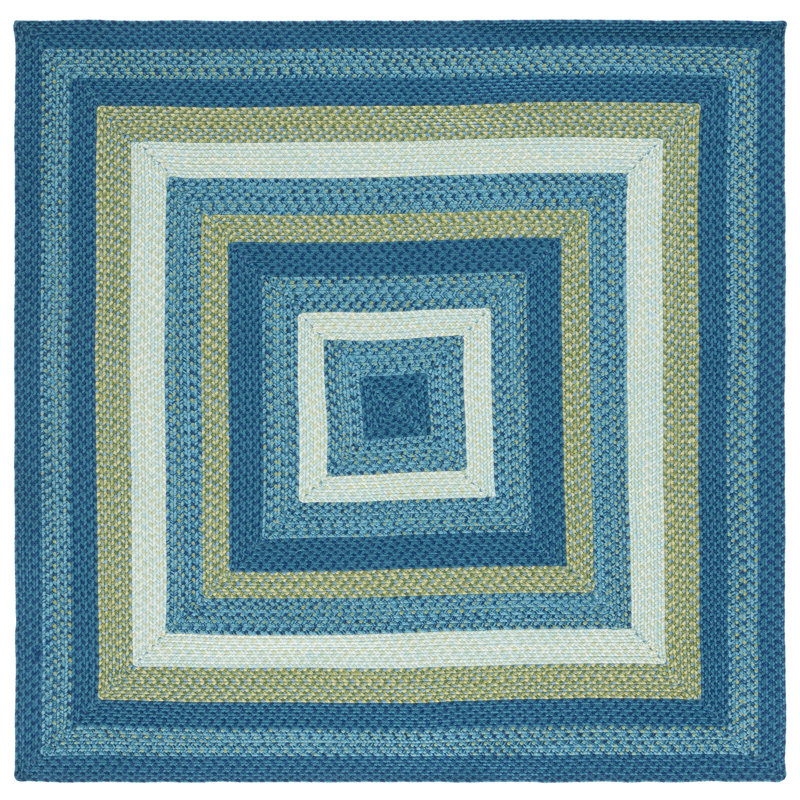 Tapis tissé à la main Kaneez Performance, Carré 6 pi