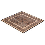 Classic One-of-a-Kind 3' 10" X 4' 2" Hand Knotted Area Rug