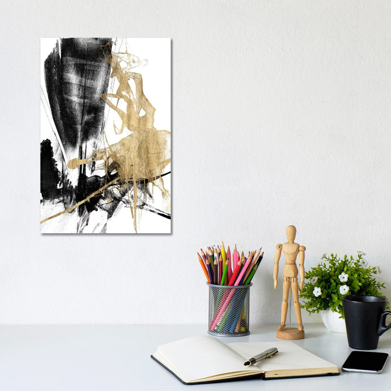Glam & Black IV- Gallery-Wrapped Canvas Giclée