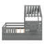 Cadres de lit simple pour enfants, lit simple avec 2 tiroirs de rangement et garde-corps-2045678556
